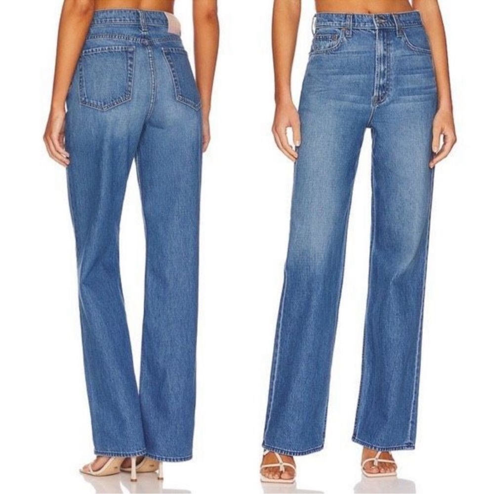 MOTHER (Snacks!) | Wide Leg High Rise Jeans